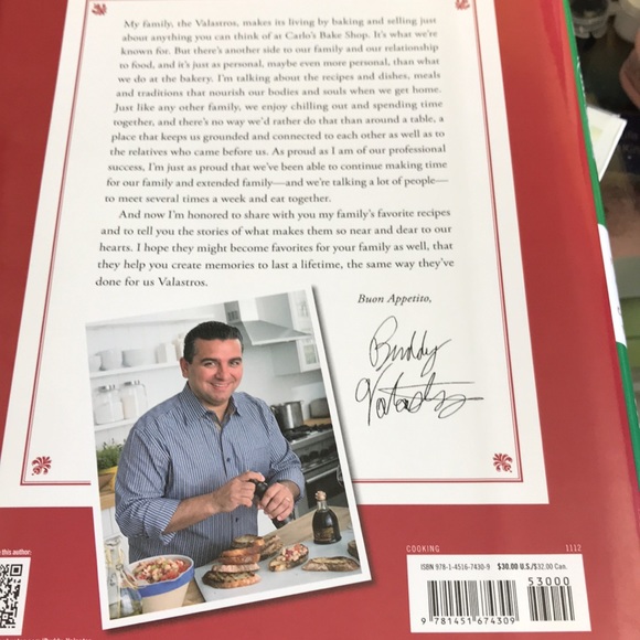 Cooking Italian with the Cake Boss Cookbook Buddy Valastro. - Picture 15 of 16